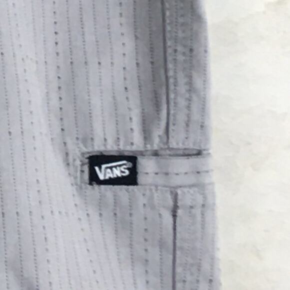 Vans Grey Striped Short Youth Size 20 - Picture 10 of 15
